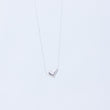 Load image into Gallery viewer, Sterling silver heart on delicate silver chain
