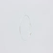 Load image into Gallery viewer, Silver bangle. view from back looking to the inside front
