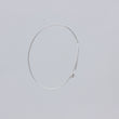 Load image into Gallery viewer, Handmade silver bangle - side view