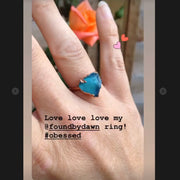 Cheryl's review of Found by Dawn electroformed ring