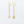 Load image into Gallery viewer, Translucent gemstone and gold-plated chain earrings on white background
