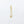 Load image into Gallery viewer, White agate gemstones earrings on gold-plated satellite chain, against a white background

