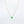 Load image into Gallery viewer, Deep green gemstone and gold-plated chain necklace on white background
