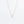 Load image into Gallery viewer, Circle gemstone pendant necklace with gold-plated chain showing clear side of stone
