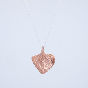 Hydrangea petal - complete Necklace Found by Dawn 