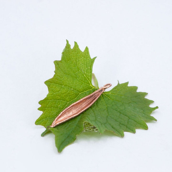 Thin Olive Leaf Necklace Found by Dawn 