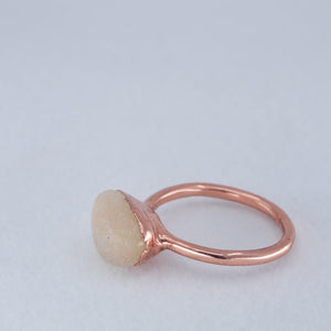 Pebble pearl Ring Found by Dawn 