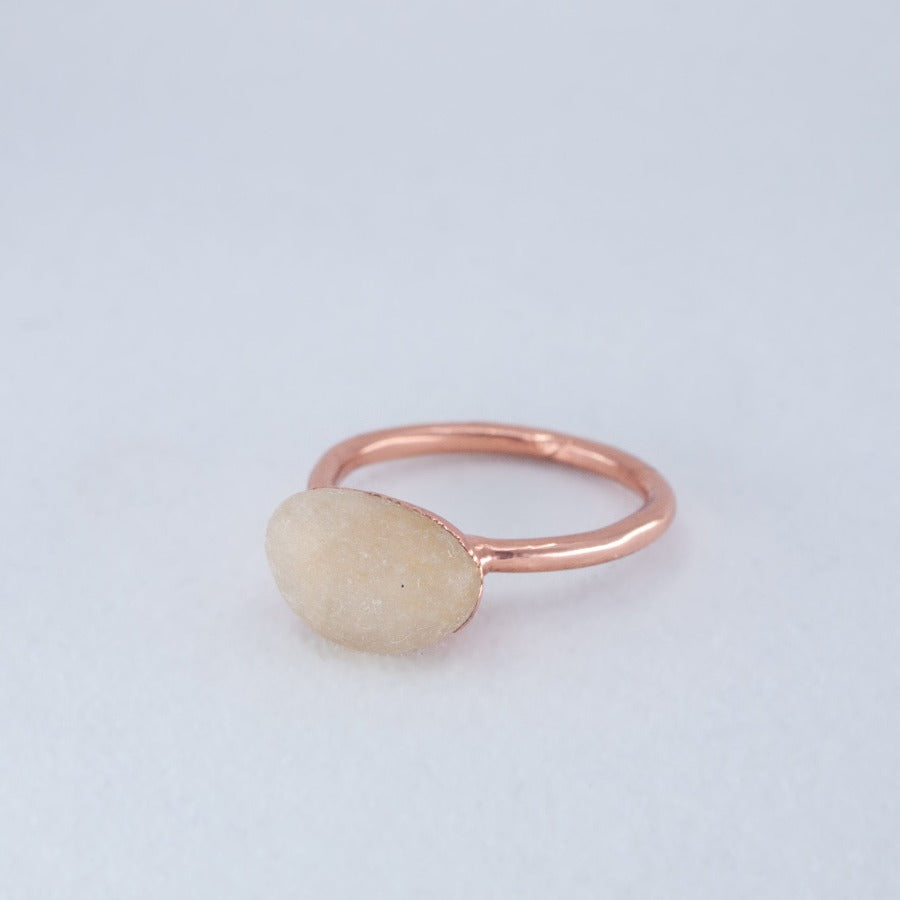 Pebble pearl Ring Found by Dawn 