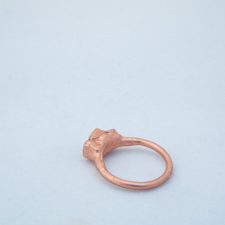 Back and underside of ring, showing smooth profile for comfortable fit